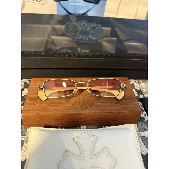 Chrome Hearts Te Wa Te Vintage Sunglasses - Picture 1 of 11